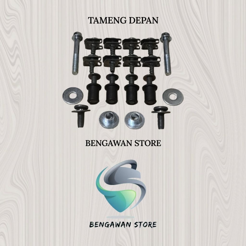 Baut Fullset Cover Bodi Body Tameng Depan Yamaha X-RIDE 115 125 FI