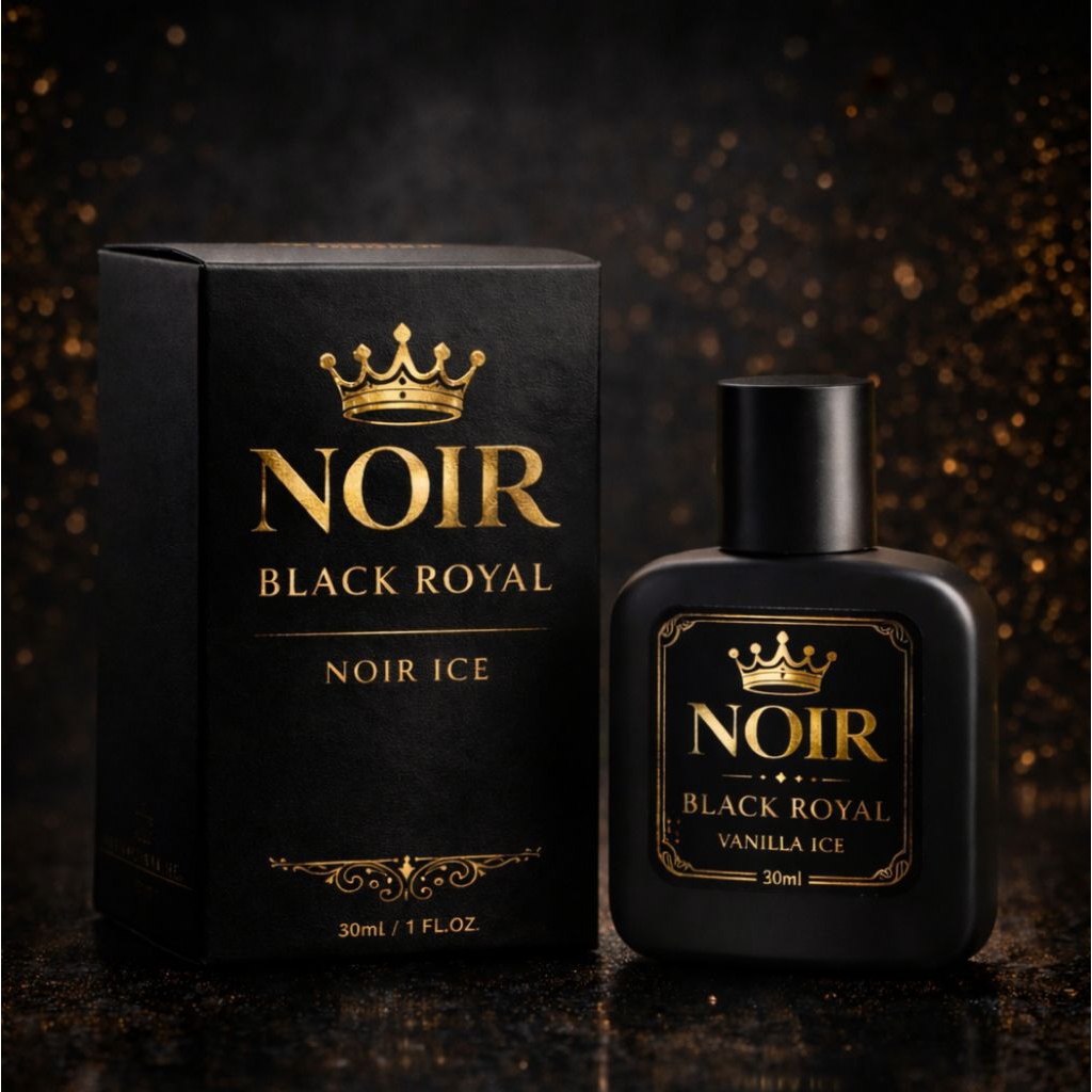 NOIR COLLECTION – Black Royal Noir Ice Unisex | Parfum  Elegan 30ml Tahan Lama