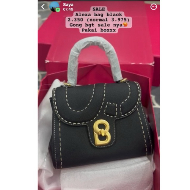 SALE tas buttonscarves undertag NEW with box dan As is no box