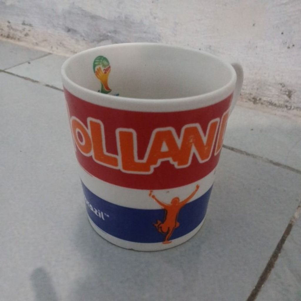 Gelas Cangkir Piala Dunia Brasil (Holland)