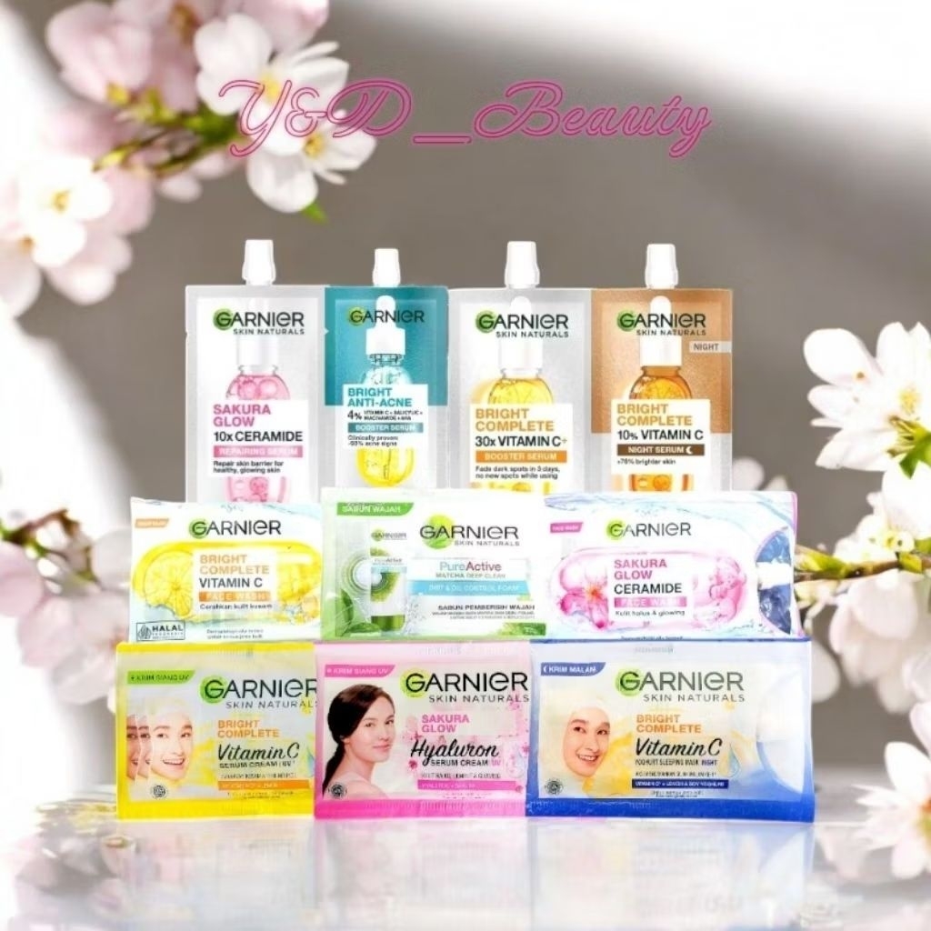 Cream Sachet Garnier