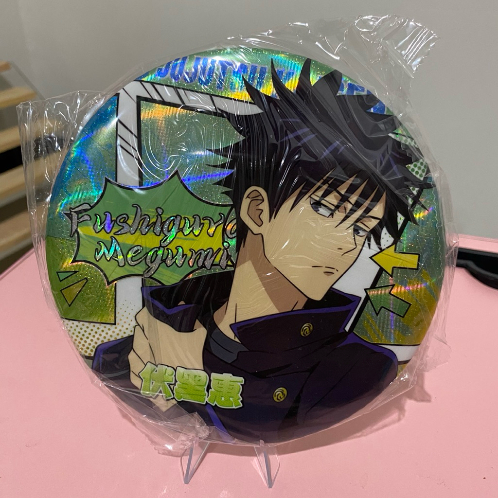 Jujutsu Kaisen Megumi Gojo Nobara Yuji Ryomen Sukuna Pin Bagde Jumbo 20cm china