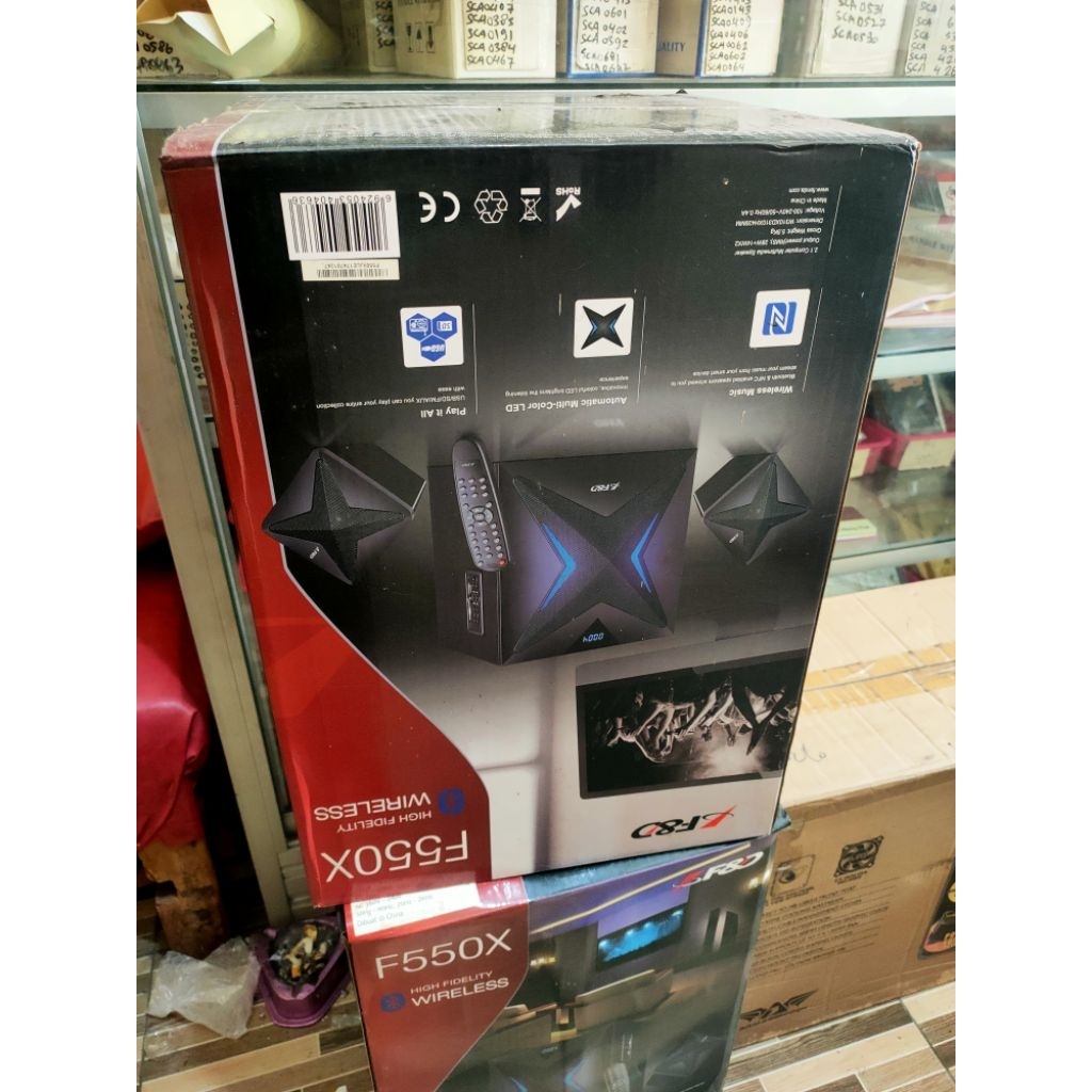 Speaker aktif Fenda F&d murah baru sudah blutut