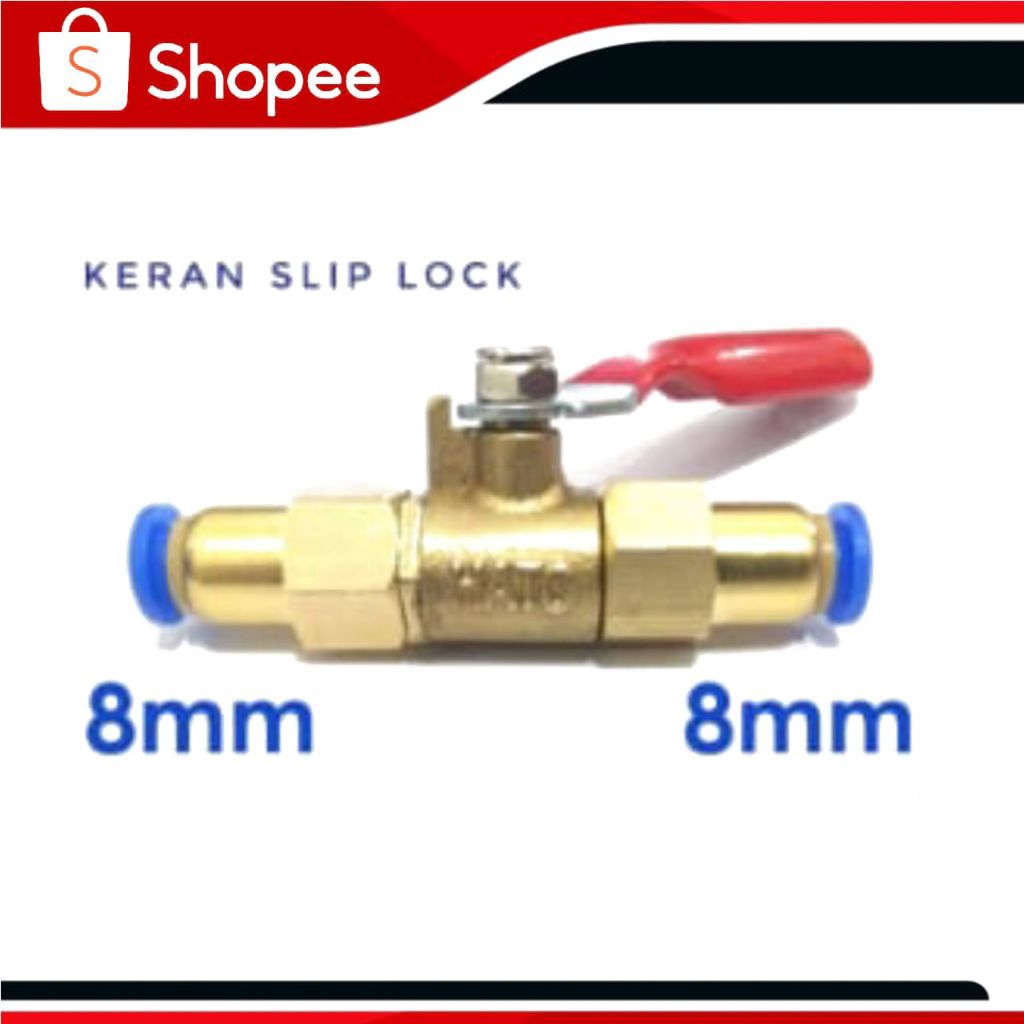 Stop kran keran selang 8mm