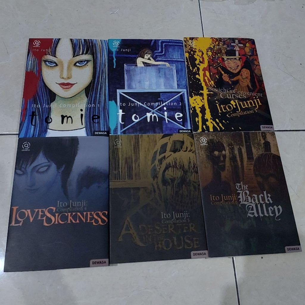 Preloved Komik Junji Ito