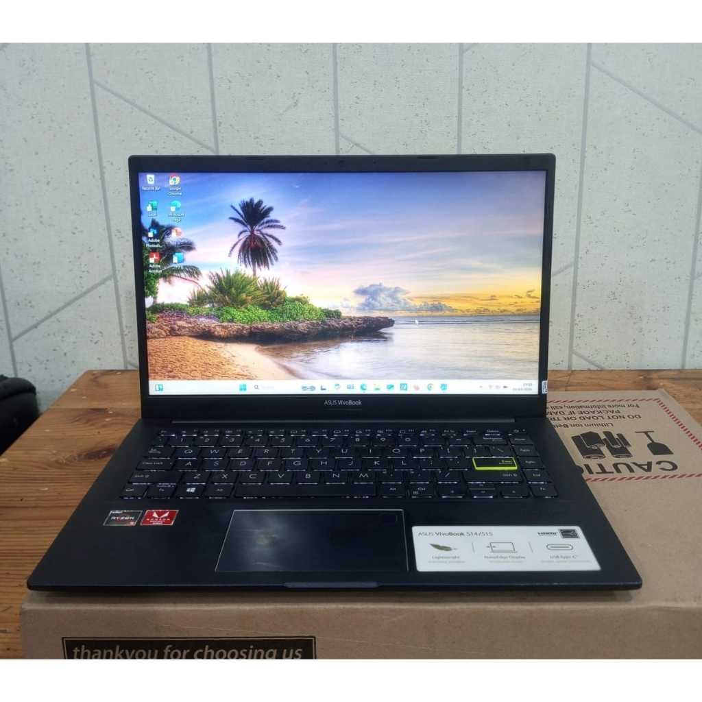 #14Inch #Backlight  Asus Vivobook S14/15 || M413D, Amd Ryzen 5 3500U, Ram 8/256GB, #Backlight ,#IPS,