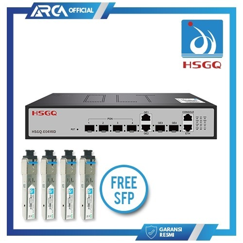 OLT HSGQ GPON//EPON 4 PORT - GNB