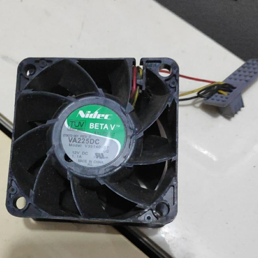 Kipas Fan DC 6X6 12V Kipas DC 6 X 6 12 V High Speed 1,68 Ampere 1.68a