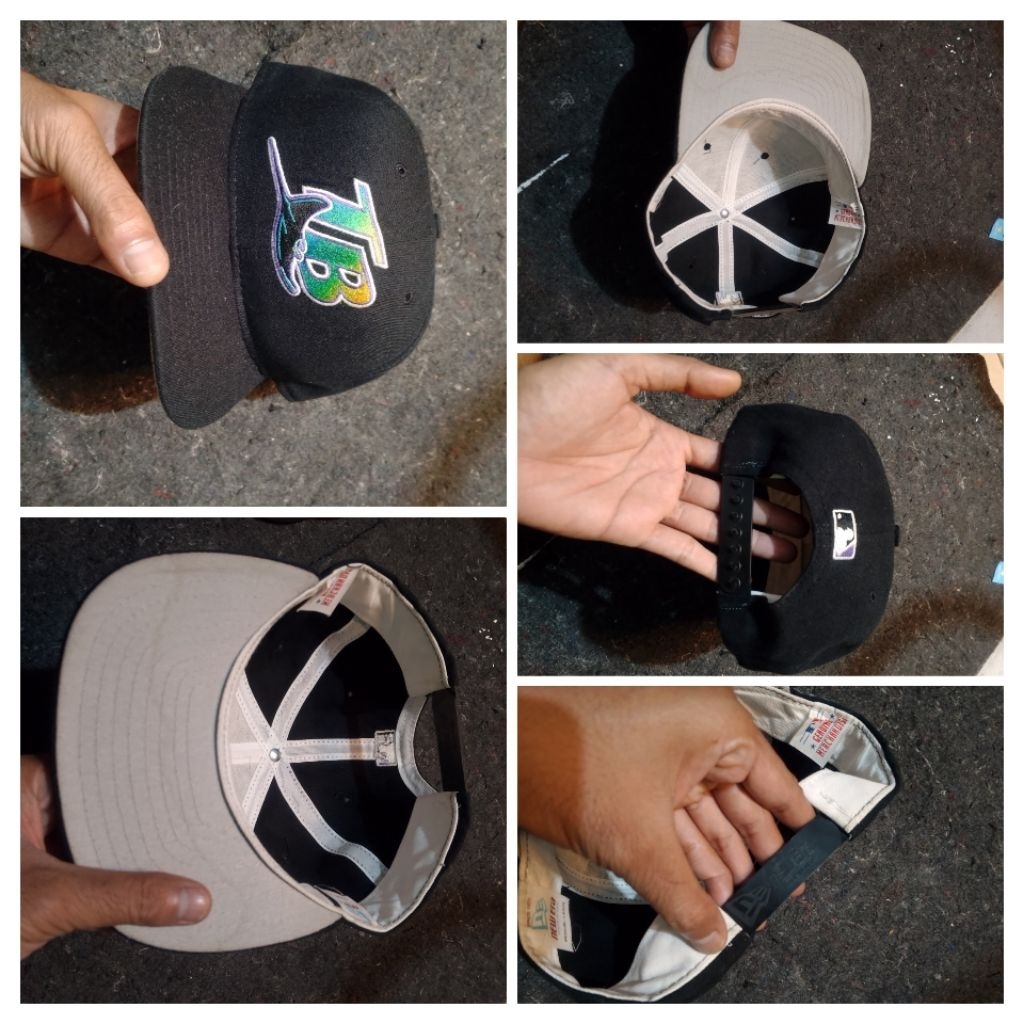 Topi New Era Tampa Bay Rays Promodel strep embos