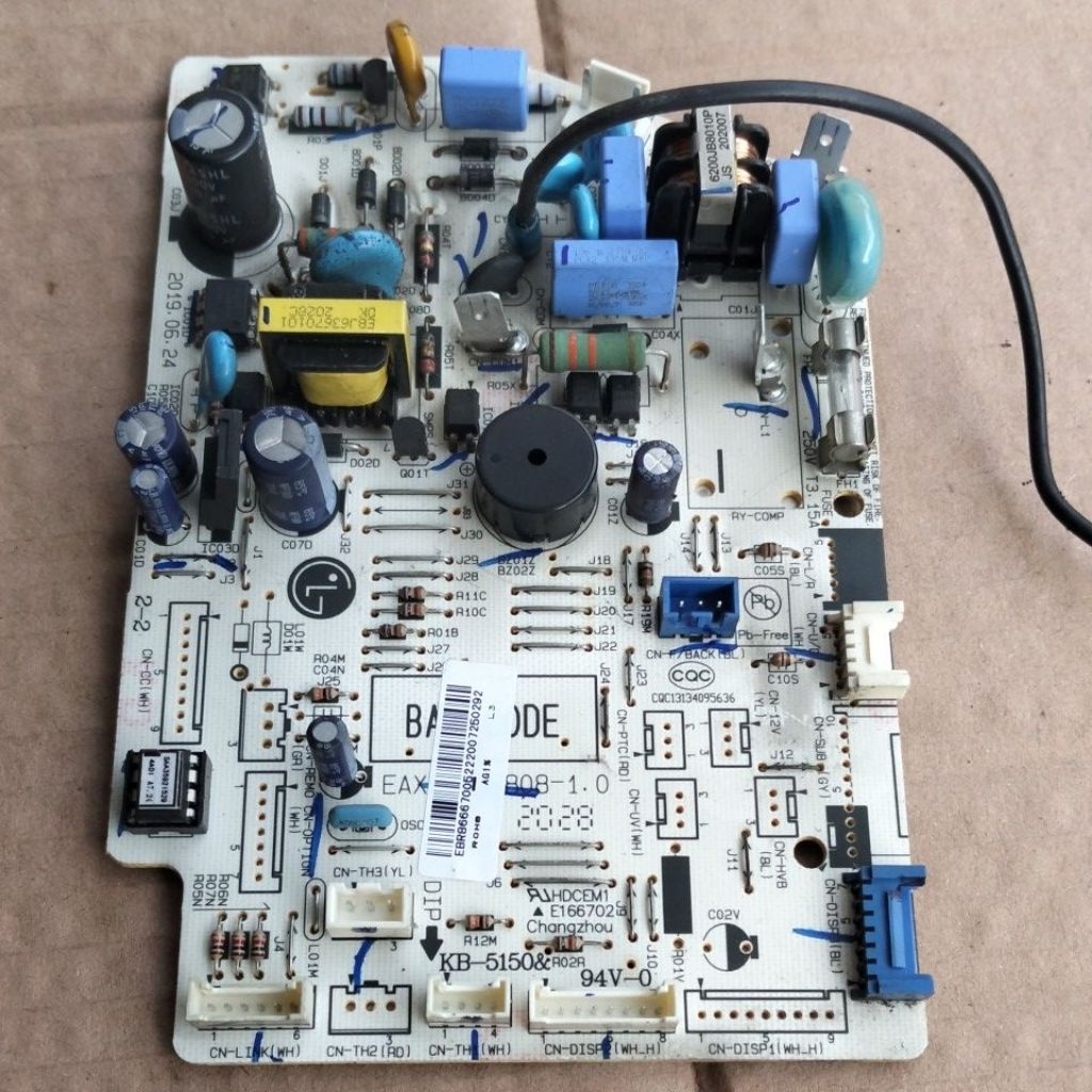 pcb AC inverter LG tipe T10EV4