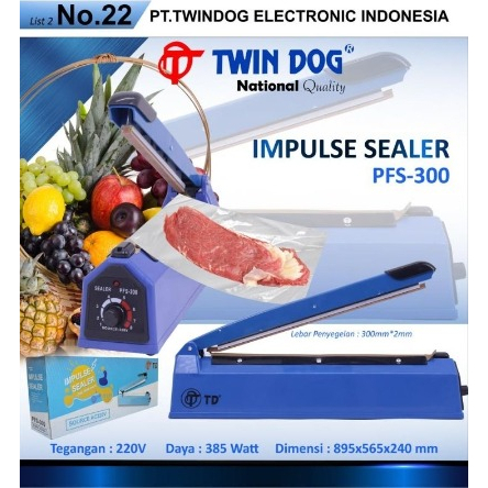 Alat Press Plastik Sealer Impulse Sealer Plastik PFS-200 PFS-300