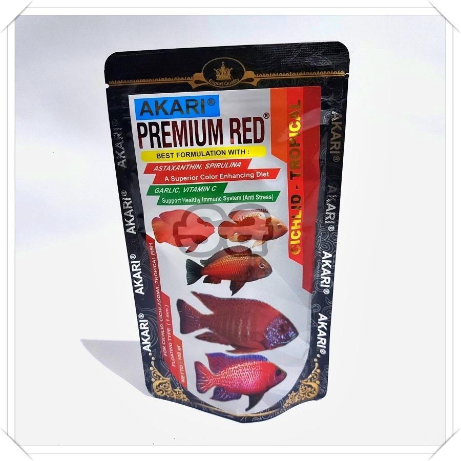 AKARI PREMIUM RED CICHILD PAKAN IKAN TROPIS TERBAIK