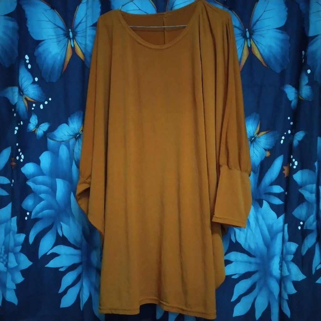 [SECOND] Baju Oversize Polos Lengan Panjang