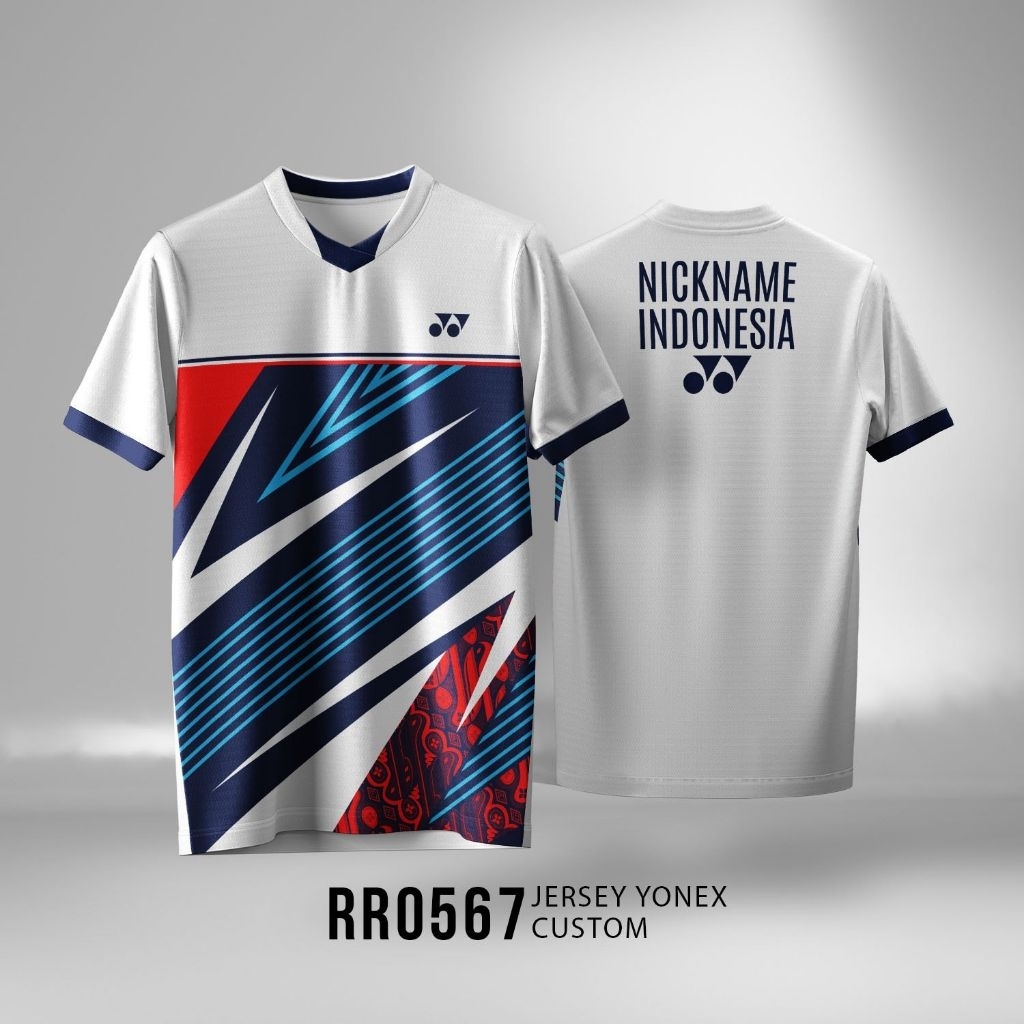 Jersey Badminton Yonex Custom