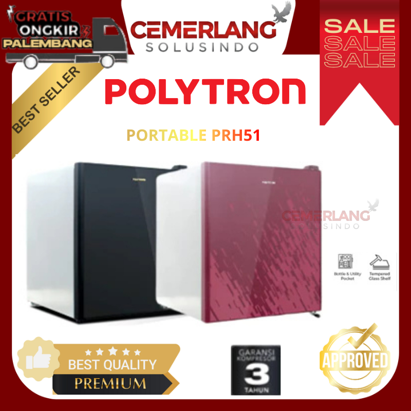 Kulkas Polytron Portable PRH51 Kulkas Portable Polytron 50 Liter
