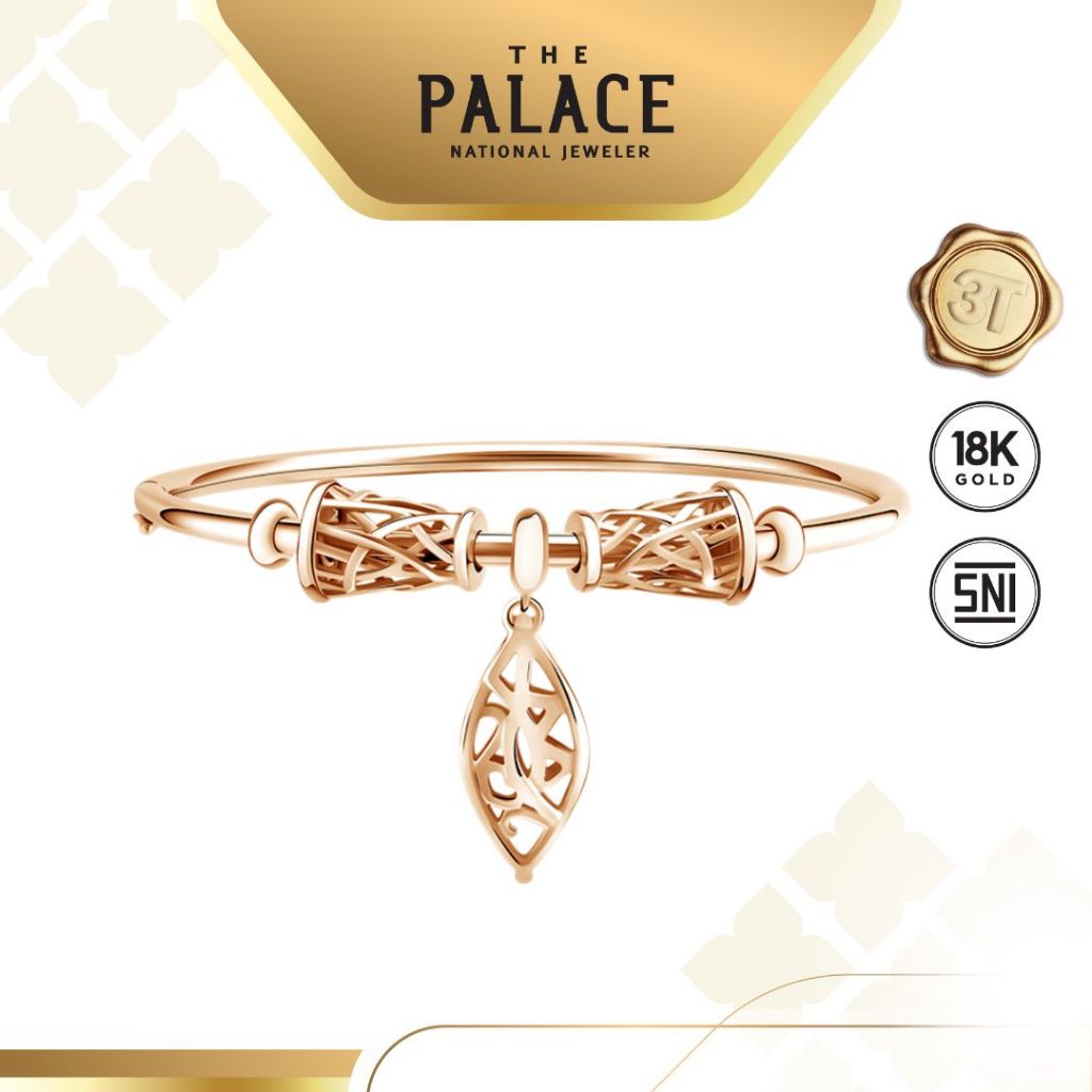 The Palace Bangle Nusantara Gelang Emas Nusa Mayan / gelang wanita