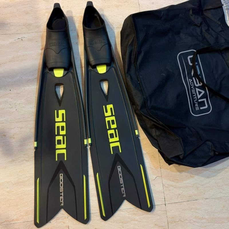 LongFins Seac Booster Size 45-46 Kondisi 99% Mulus, Baru Sekali Turun Air