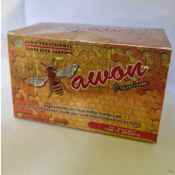 Serbuk Jamu Tawon - 20 Sachet untuk Asam Urat & Pegal Linu