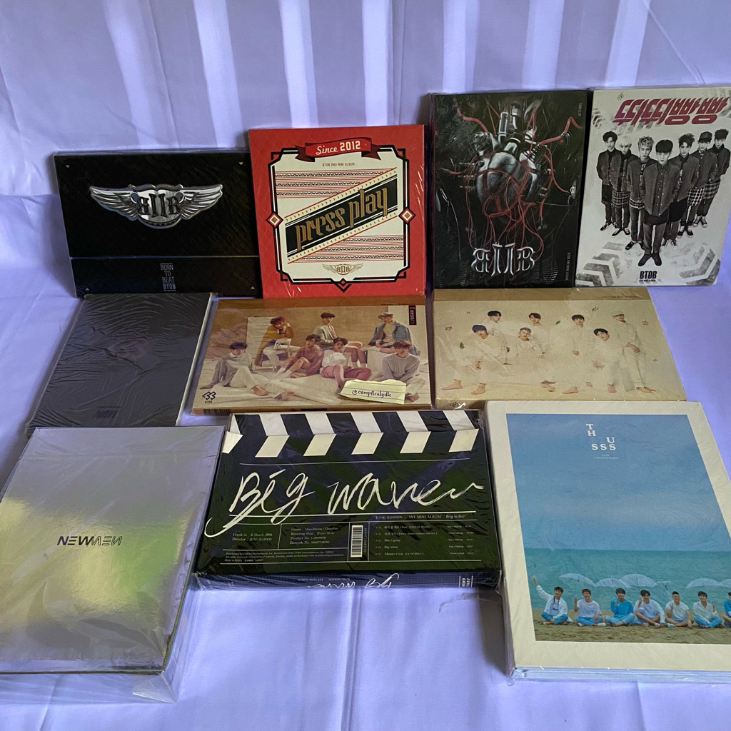 BTOB Album Only Born to Beat Press Play Thriller Beep Beep Move