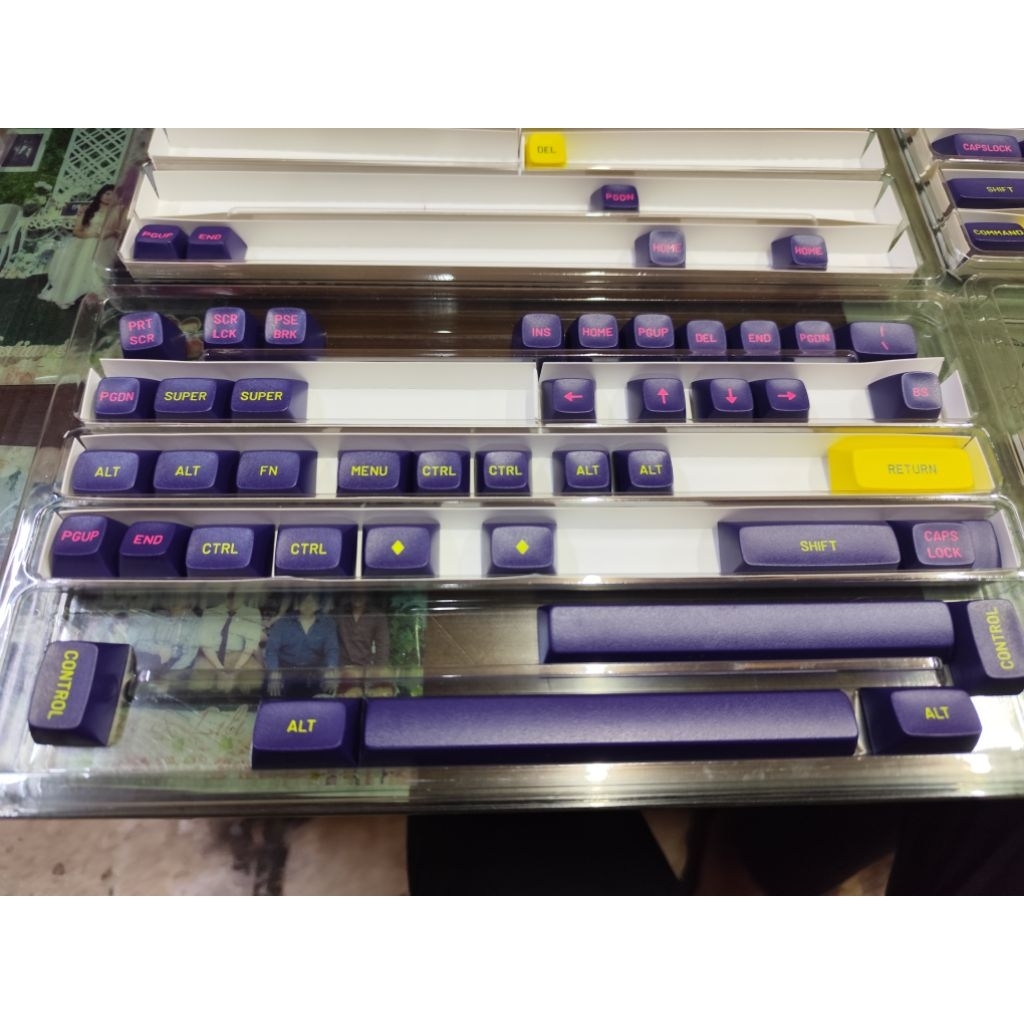 MT3 cyber mechanical keyboard keycaps