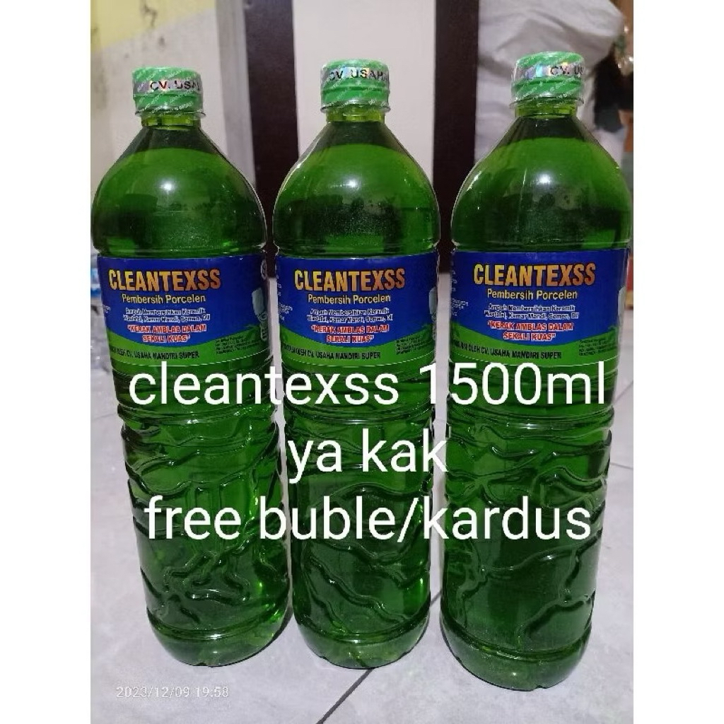 cleantexss 1 botol 1500ml Original pembersih lantai cleantexs pembersih toilet clean texs pambersih 