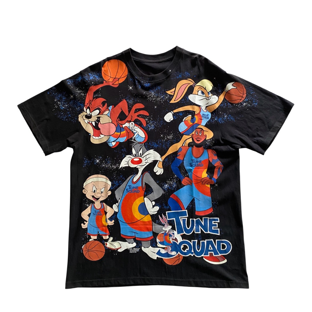 tshirt bootleg space jam x dragon ball x ghost shell