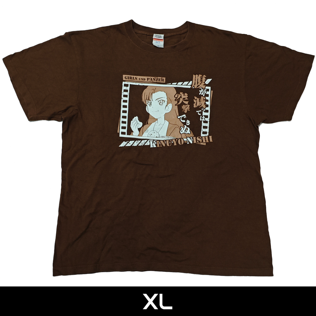 Kaos Anime T-Shirt Girls & Panzer / Girls Und Panzer Kinuyo Nishi Das Finale Official