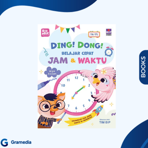 Gramedia Medan - Ding Dong Belajar Cepat Jam dan Waktu