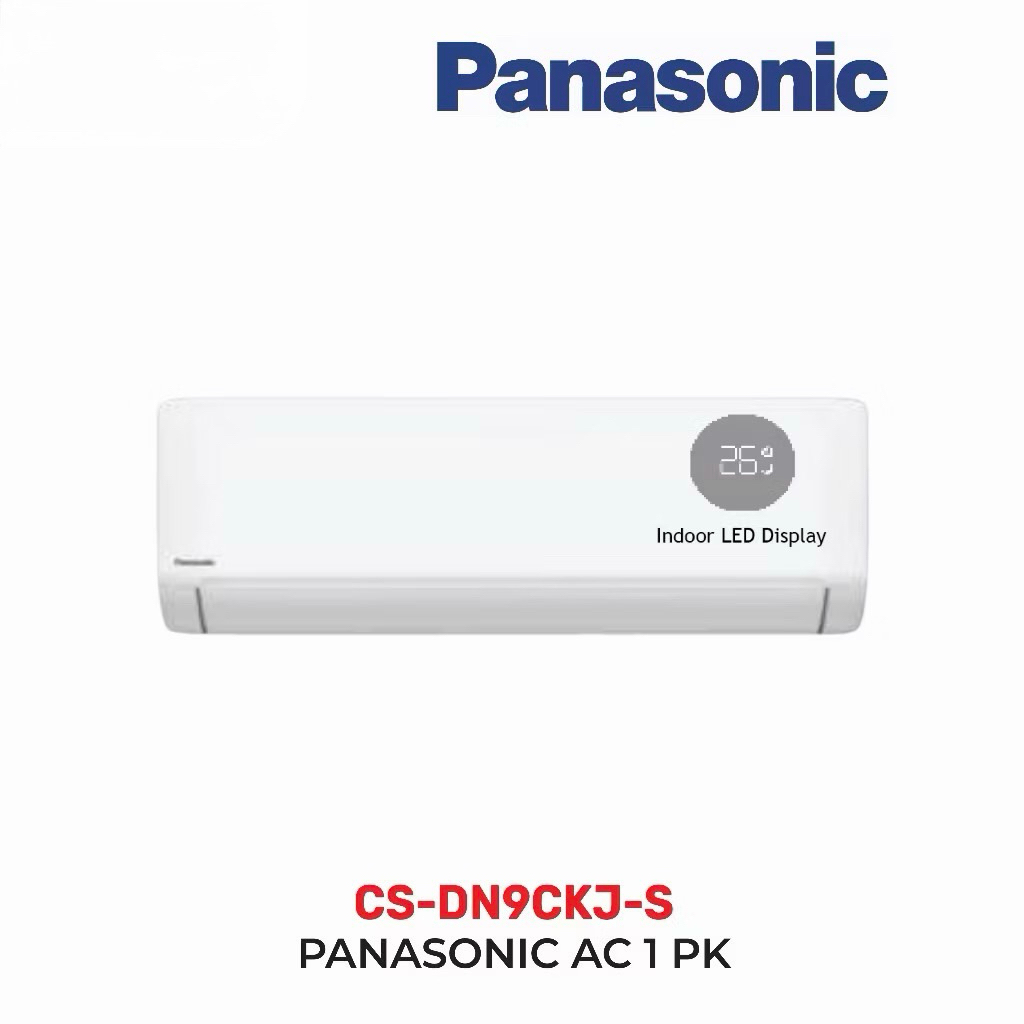 AC PANASONIC 1PK DN9CKJ NEW 2026 (UNIT ONLY) (MURAH, BERGARANSI, KHUSUS MEDAN)