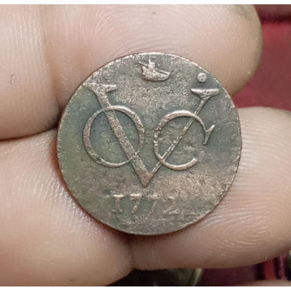 Koin VOC 1 Duit  West Friesland 1772