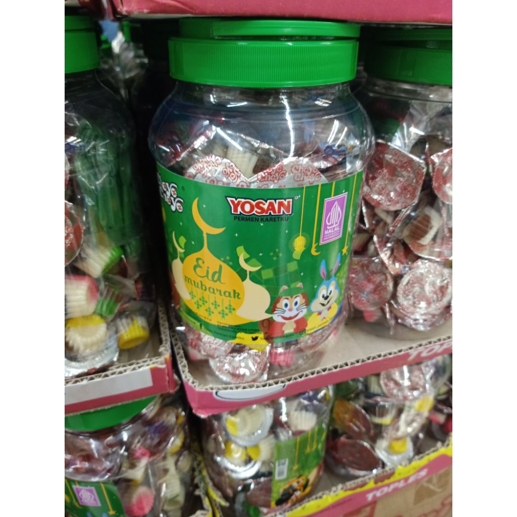 choyo Yosan coklat pasta toples 240g isi 60 pcs