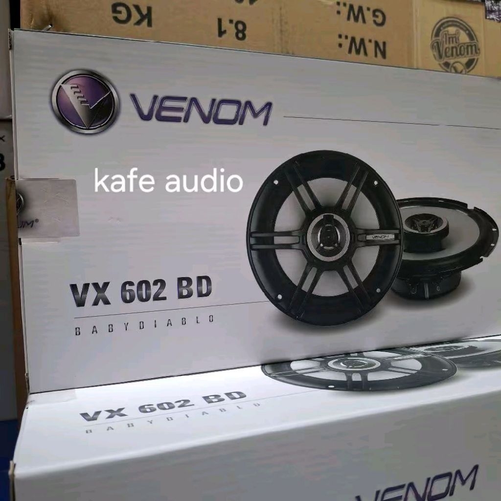 Speaker Venom VX 602 BD / Speaker Coaxial 2 Way Venom Baby Diablo