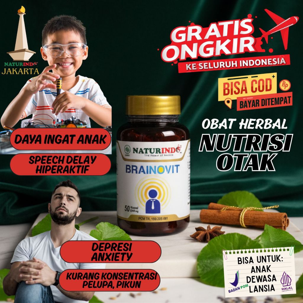 Naturindo Multivitamin Vitamin Anak Umur 4 5 6 7 8 9 10 Tahun Daya Ingat Anak Speech Delay Telat Bic