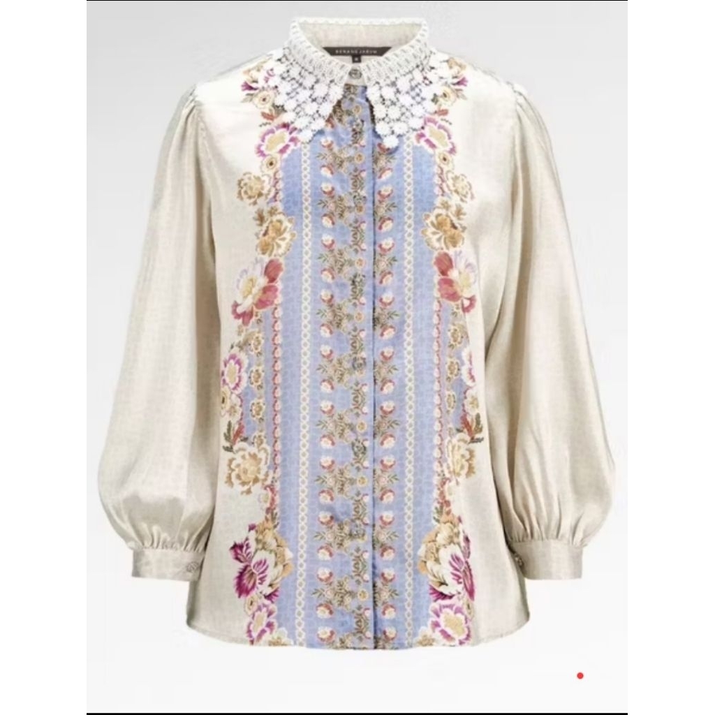 BENANG JARUM RAYA BLOOMING PLEATED SISE M (NWT)