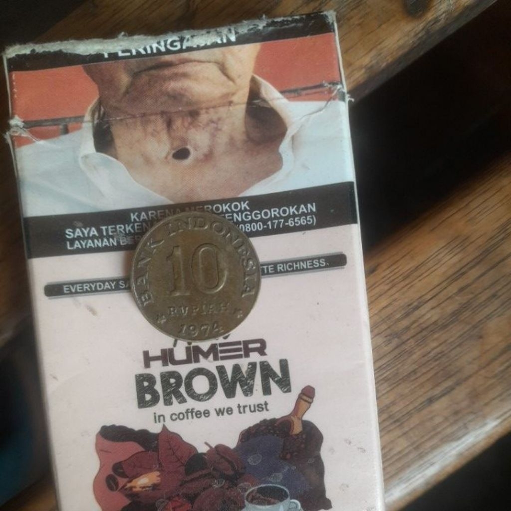 uang koin 10 rupiah 1974