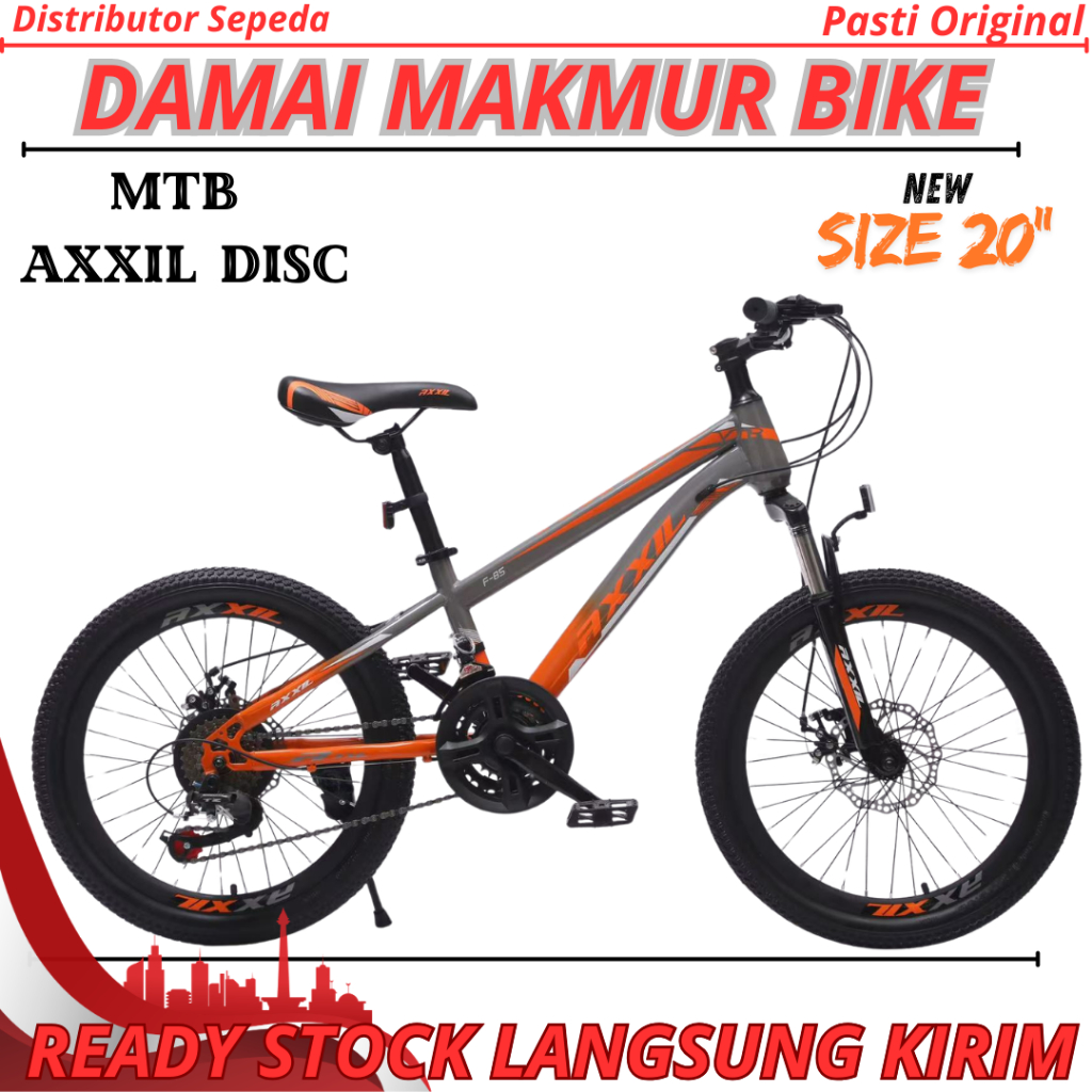 Sepeda Gunung 20 MTB AXXIL DISC BRAKE