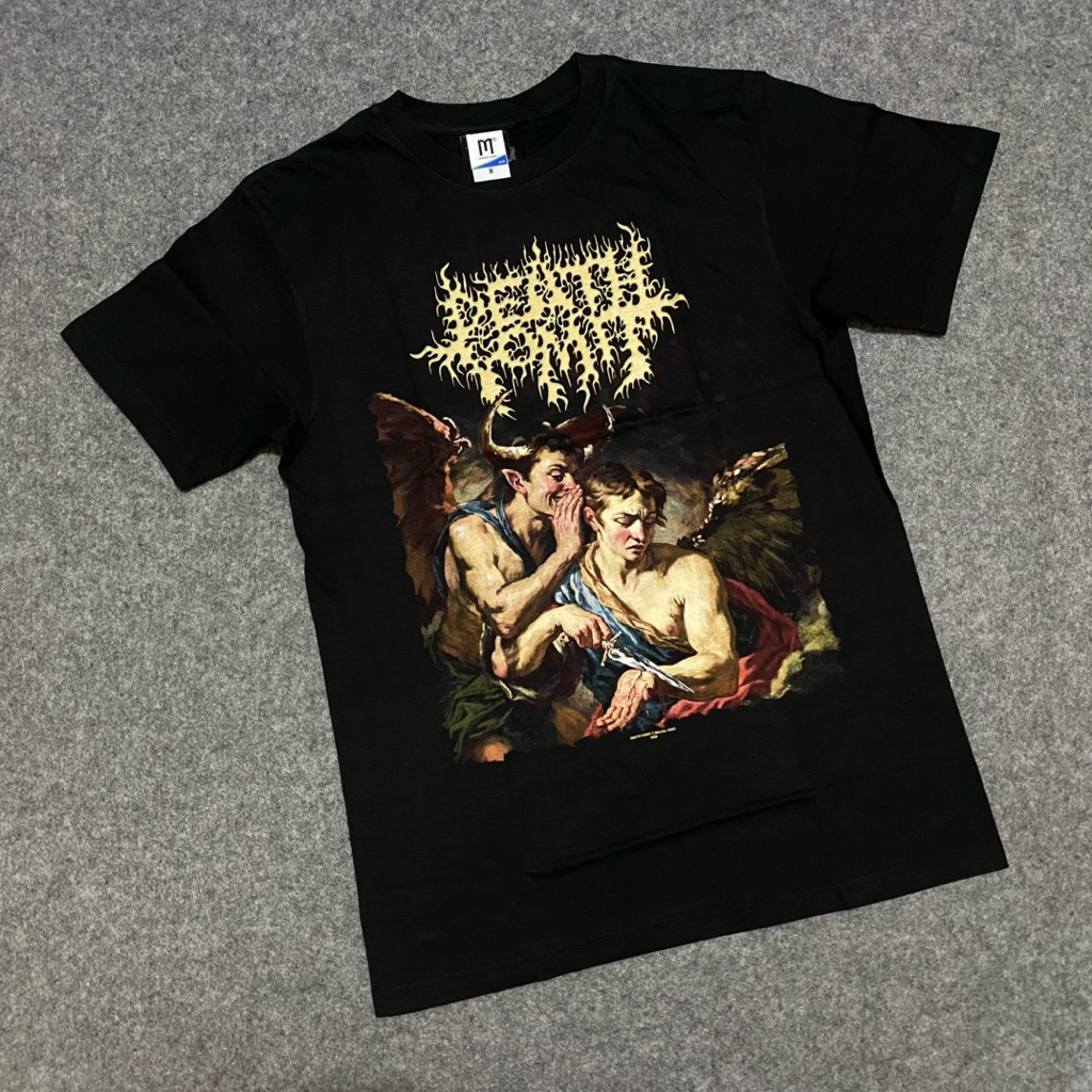 Death Vomit Behold Original Kaos Band Hitan Katun