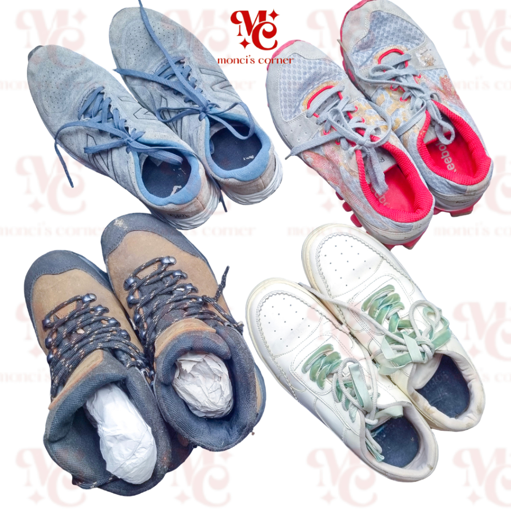 MONCI'S PRELOVED - SEPATU SNEAKER SEPATU GUNUNG SEPATU SPORTY SEPATU OLAHRAGA SEPATU RUNNING UNTUK P