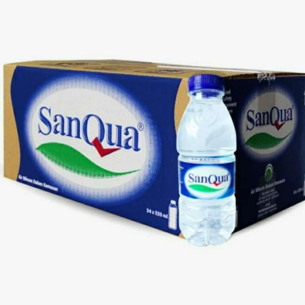 sanQua botol mini 220ml isi 24