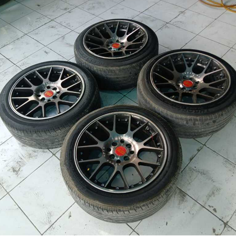 Velg Mobil Bekas Ring 16 Lubang Baut 4 BBS R16X7-8,5 H8X100-114,3
