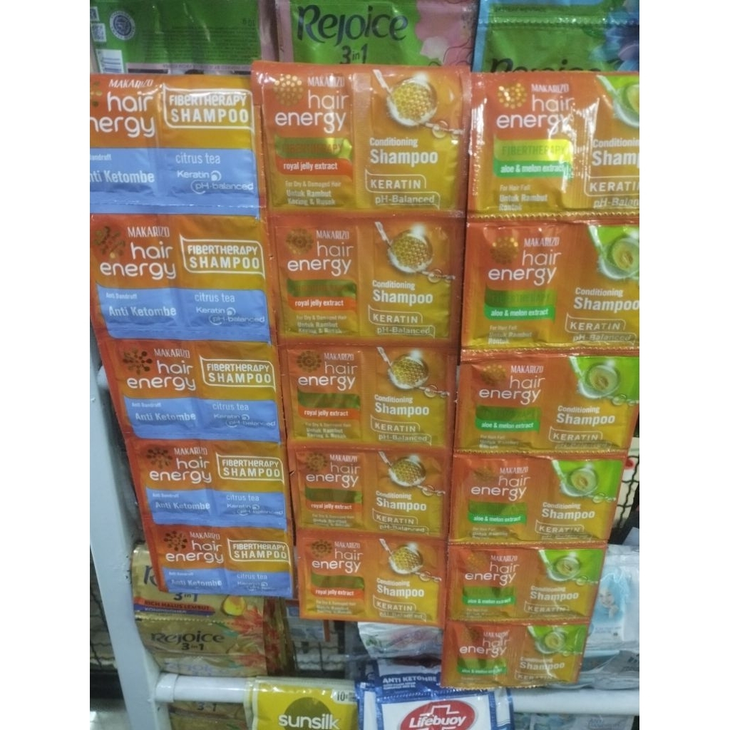 Shampoo makarizo 1 renteng