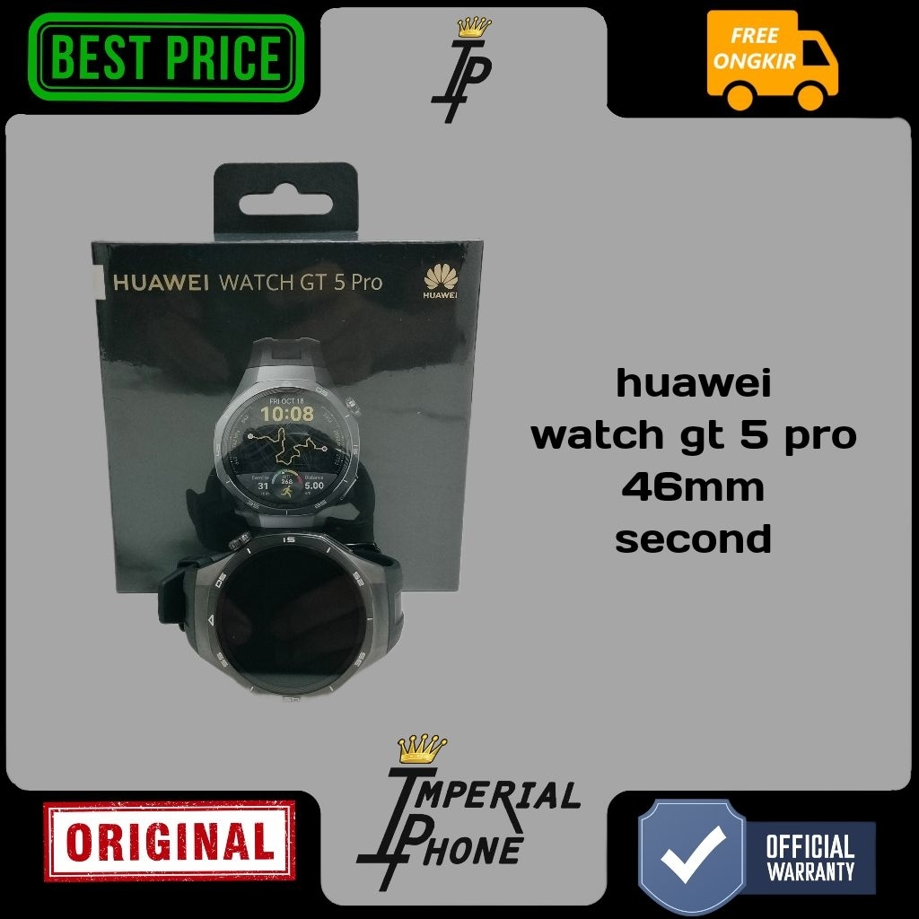 huawei watch gt 5 pro 46mm second
