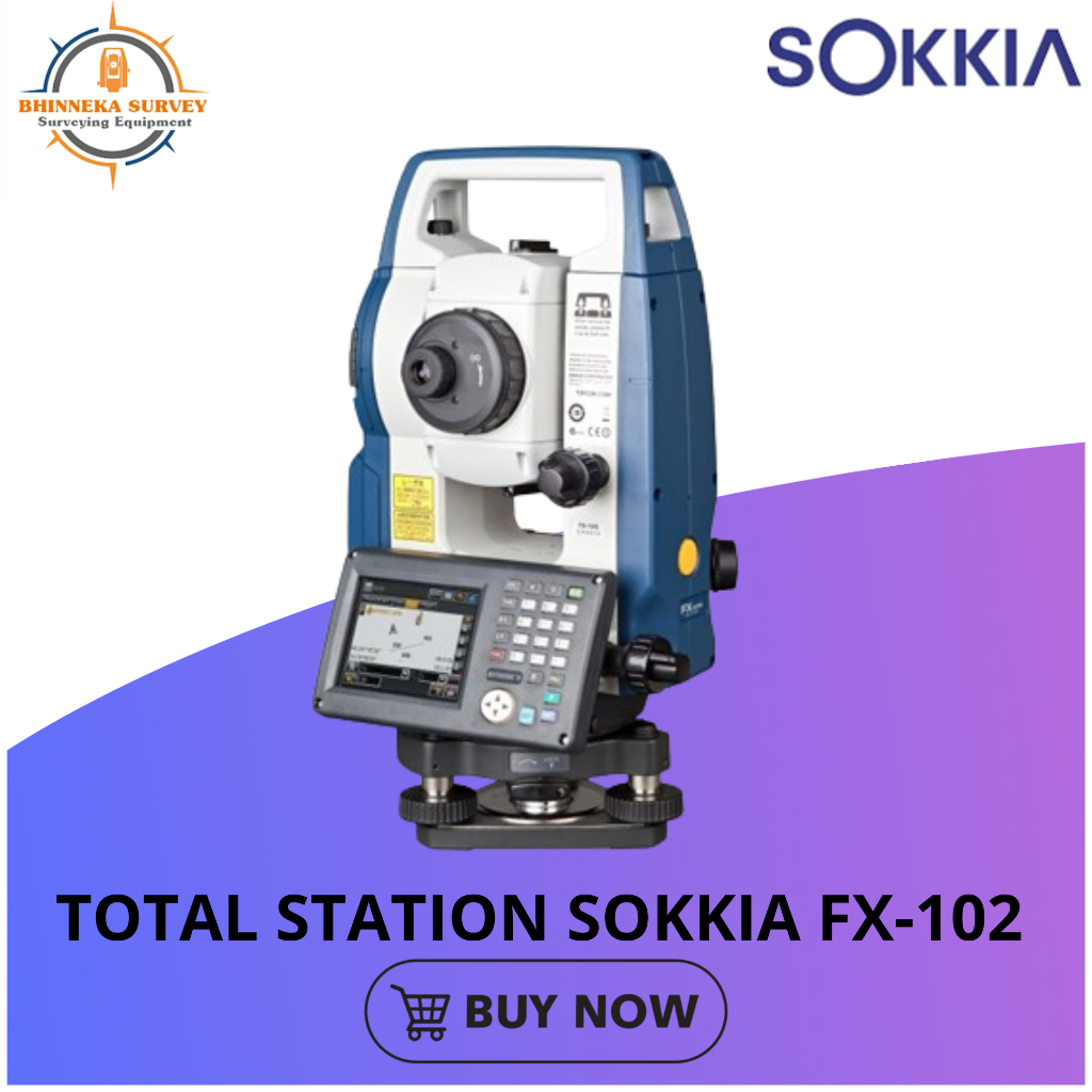 Total Station Sokkia fx-102/Bekas/Total Station Sokkia Alat ukur