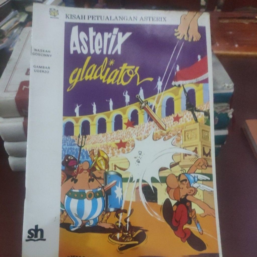 KISAH PETUALANGAN ASTERIX ,ASTERIX GLADIATOR.ORIGINAL