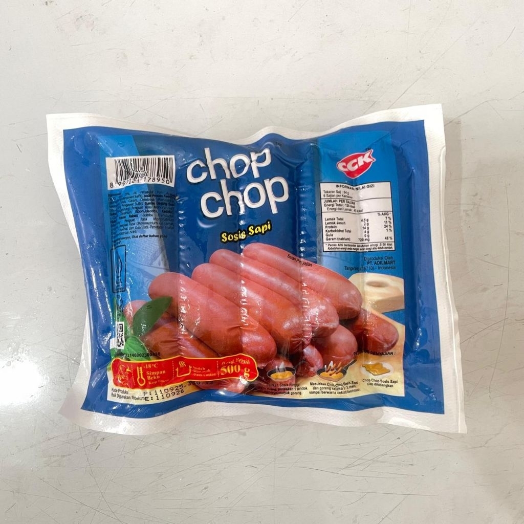 Chop Chop Sosis JUMBO Sapi 500g