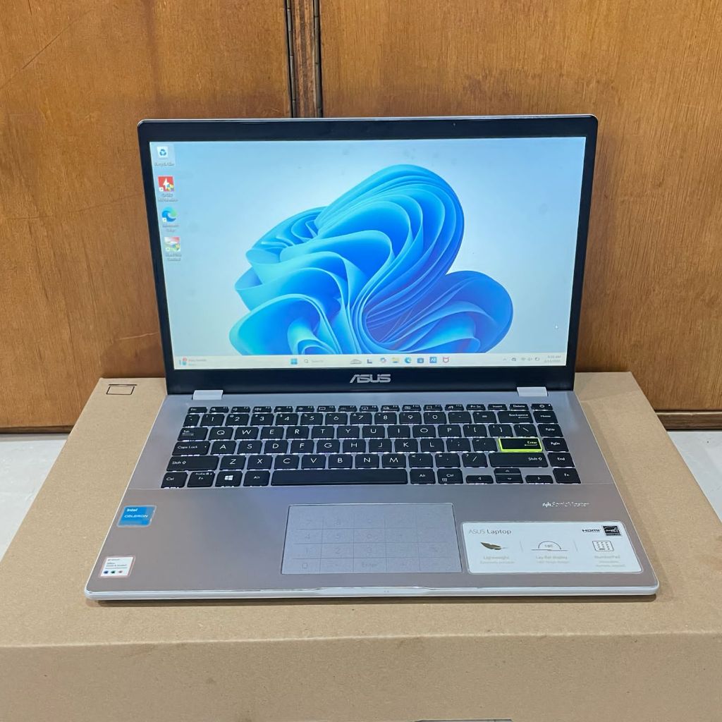 Asus VivoBook E410MA, Celeron - N4020, UHD Graphics 600, Ram 4Gb / 256Gb, NumberPad, #Backlight, Ser