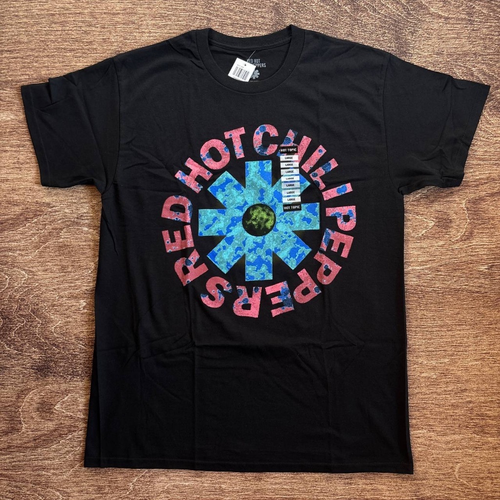 EXCLUSIVE KAOS BAND OFFICIAL RED HOT CHILLI PEPPERS - STARBURST CITIES ORIGINAL MERCHANDISE