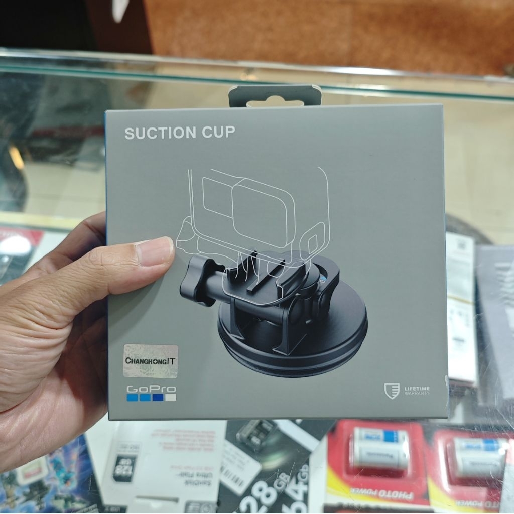 Gopro suction cup original for all gopro hero 5 6 7 black