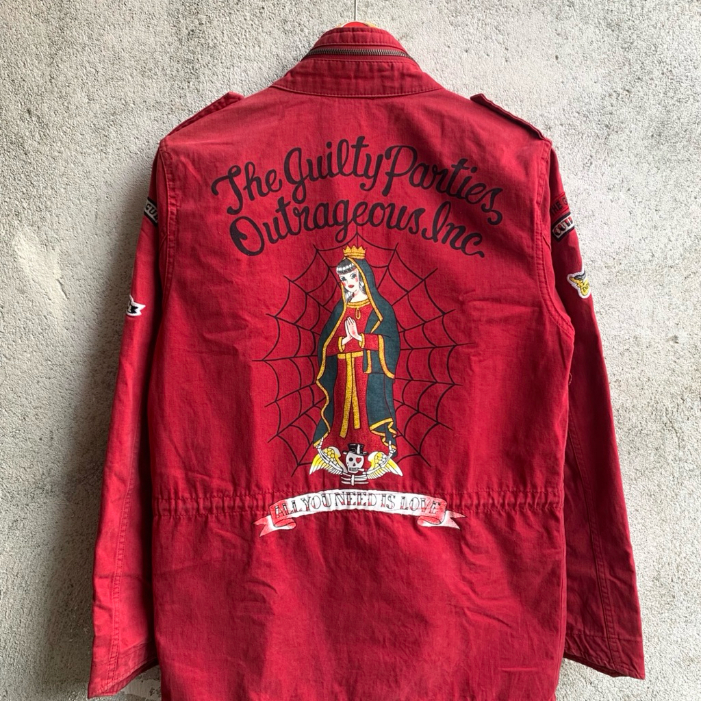 Parka Jacket M65 Wacko Maria Guilty Parties - Size L - Streetwear Pria original