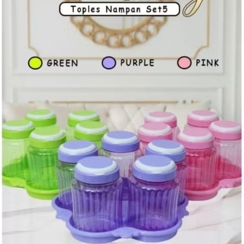 toples kue lebaran / tempat kue set 5